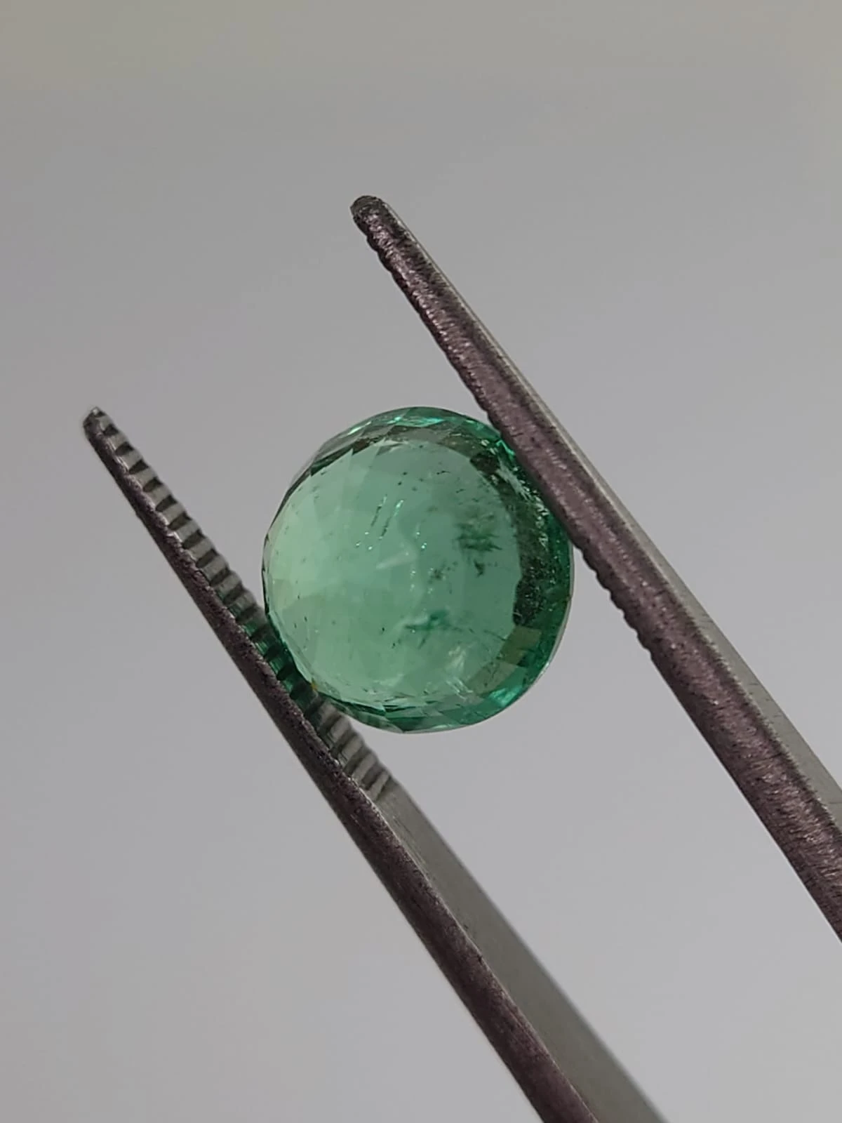 2.79ct Natural Emerald Round Cut Loose Gemstone From Panjshir Afghanistan — view 1